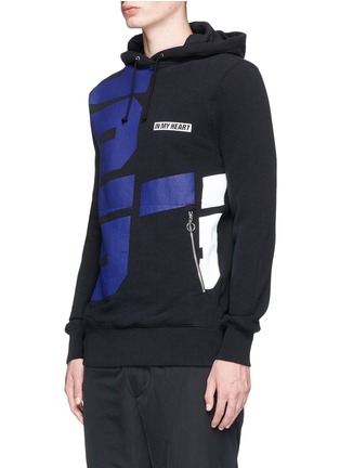Front View - Click To Enlarge - TIM COPPENS - 'Acid' print hoodie