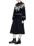 Figure View - Click To Enlarge - SACAI - Faux pearl embellished wool sweater