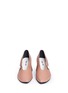 Front View - Click To Enlarge - YUUL YIE - Geometric heel colourblock choked-up leather pumps