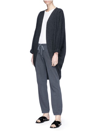 Figure View - Click To Enlarge - JAMES PERSE - Open front cashmere cardigan