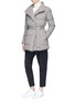 Figure View - Click To Enlarge - JAMES PERSE - 'Y/osemite' belted down puffer jacket