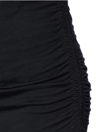Detail View - Click To Enlarge - JAMES PERSE - Double layered shirred bodycon dress