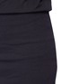 Detail View - Click To Enlarge - JAMES PERSE - Jersey panel rib knit dress