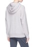 Back View - Click To Enlarge - JAMES PERSE - Mock neck cashmere hoodie
