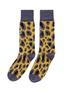 Main View - Click To Enlarge - PAUL SMITH - Camouflage intarsia socks