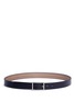 Main View - Click To Enlarge - PAUL SMITH - Stripe reversible leather belt