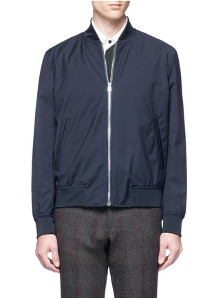 Main View - Click To Enlarge - PAUL SMITH - Loro Piana Storm System® wool bomber jacket