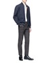 Figure View - Click To Enlarge - PAUL SMITH - Loro Piana Storm System® wool bomber jacket