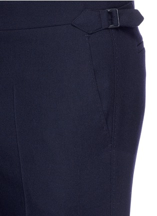 Detail View - Click To Enlarge - PAUL SMITH - Wool hopsack pants