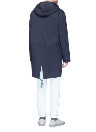 Back View - Click To Enlarge - PS PAUL SMITH - Waterproof hooded jacket