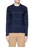 Main View - Click To Enlarge - PS PAUL SMITH - Windowpane check Merino wool blend sweater