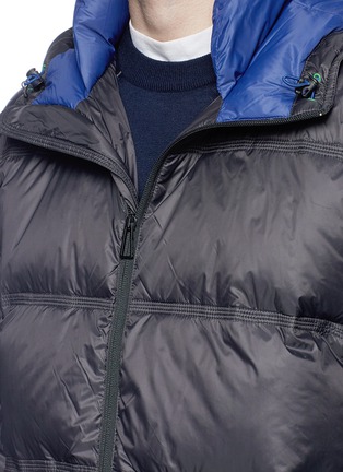 Detail View - Click To Enlarge - PS PAUL SMITH - Packable down hooded puffer jacket
