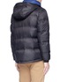 Back View - Click To Enlarge - PS PAUL SMITH - Packable down hooded puffer jacket