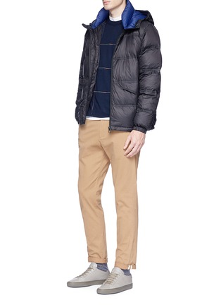 Figure View - Click To Enlarge - PS PAUL SMITH - Packable down hooded puffer jacket