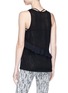 Figure View - Click To Enlarge - 72993 - 'Wrack' mesh ruffle tank top