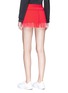 Figure View - Click To Enlarge - MONREAL - 'Player' pleated performance mini skirt