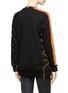 Figure View - Click To Enlarge - NO KA’OI - 'Nula' lace-up outseam colourblock sweatshirt