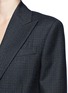 Detail View - Click To Enlarge - CALVIN KLEIN 205W39NYC - Check plaid virgin wool blazer