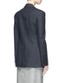 Back View - Click To Enlarge - CALVIN KLEIN 205W39NYC - Check plaid virgin wool blazer