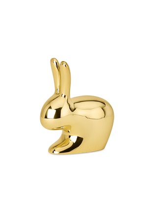 Main View - Click To Enlarge - GHIDINI 1961 - Rabbit brass paperweight