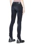 Back View - Click To Enlarge - R13 - 'Kate Skinny Dark Moon' frayed cuff jeans