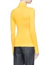 Back View - Click To Enlarge - CALVIN KLEIN 205W39NYC - Jersey turtleneck top