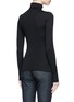 Back View - Click To Enlarge - CALVIN KLEIN 205W39NYC - '205' embroidered turtleneck long sleeve T-shirt