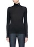 Main View - Click To Enlarge - CALVIN KLEIN 205W39NYC - '205' embroidered turtleneck long sleeve T-shirt