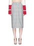 Main View - Click To Enlarge - CALVIN KLEIN 205W39NYC - Houndstooth check plaid wool pencil skirt