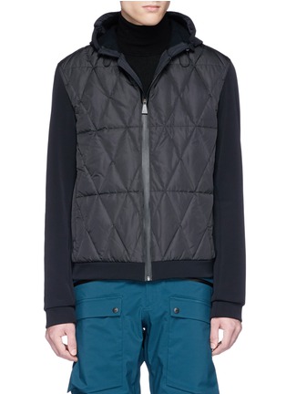 Main View - Click To Enlarge - AZTECH MOUNTAIN - 'Down Under' panelled down puffer jacket