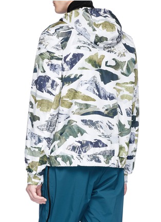 Back View - Click To Enlarge - AZTECH MOUNTAIN - 'Cupertino' packable camouflage print jacket