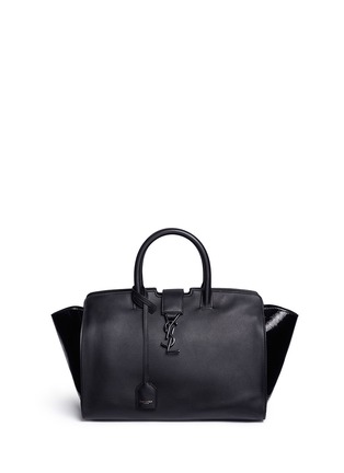 Main View - Click To Enlarge - SAINT LAURENT - 'Downtown Cabas' small leather bag