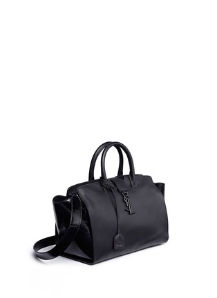 Figure View - Click To Enlarge - SAINT LAURENT - 'Downtown Cabas' small leather bag