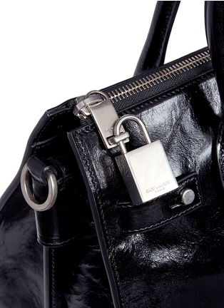 Detail View - Click To Enlarge - SAINT LAURENT - 'Sac de Jour' baby leather crossbody bag