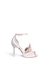 Main View - Click To Enlarge - SOPHIA WEBSTER - 'Royalty' strass faux pearl velvet sandals