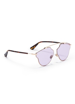 Figure View - Click To Enlarge - DIOR - 'Dior So Real Pop' panto sunglasses