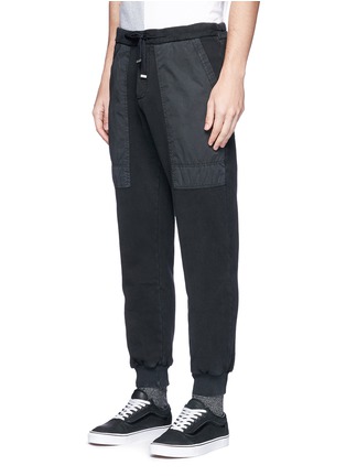 Front View - Click To Enlarge - THE EDITOR - Contrast pocket jogging pants