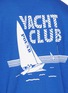 Detail View - Click To Enlarge - 73334 - 'Yacht Club' print hoodie