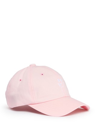 Main View - Click To Enlarge - 73334 - x Chinatown Market 'Forever' smiley rose embroidered baseball cap