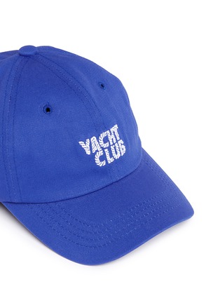 Detail View - Click To Enlarge - 73334 - 'Yacht Club' embroidered baseball cap