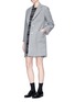 Figure View - Click To Enlarge - THOM BROWNE  - Penguin guipure lace mini dress
