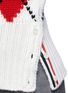 Detail View - Click To Enlarge - THOM BROWNE  - Argyle intarsia cashmere rib knit sweater