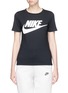 Main View - Click To Enlarge - NIKE - 'Essential' logo print T-shirt