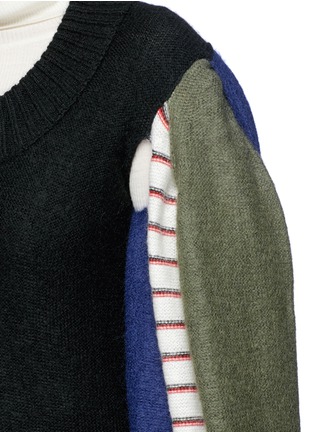  - SONIA RYKIEL - 'Six Sleeves' mohair wool blend cardigan