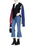 Figure View - Click To Enlarge - SONIA RYKIEL - 'Six Sleeves' mohair wool blend cardigan