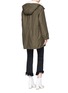 Back View - Click To Enlarge - THEORY - 'Sharya' twill down parka