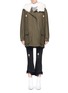 Main View - Click To Enlarge - THEORY - 'Sharya' twill down parka