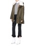 Figure View - Click To Enlarge - THEORY - 'Sharya' twill down parka
