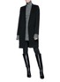 Figure View - Click To Enlarge - THEORY - 'Essential' wool-cashmere melton coat
