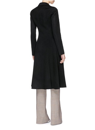 Back View - Click To Enlarge - THEORY - 'A Line' wool-cashmere melton coat